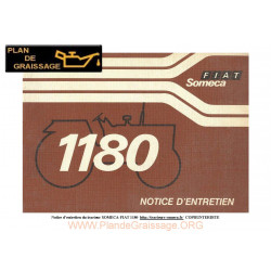 Someca 1180 Tracteur Notice Entretien