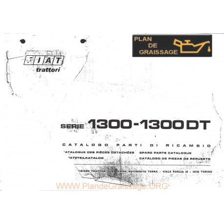 Someca 1300 Dt Tracteur List Pieces