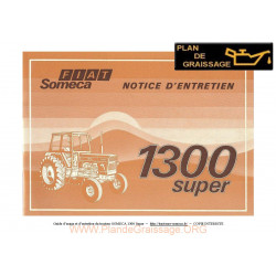 Someca 1300 Super Tracteur Notice Entretien
