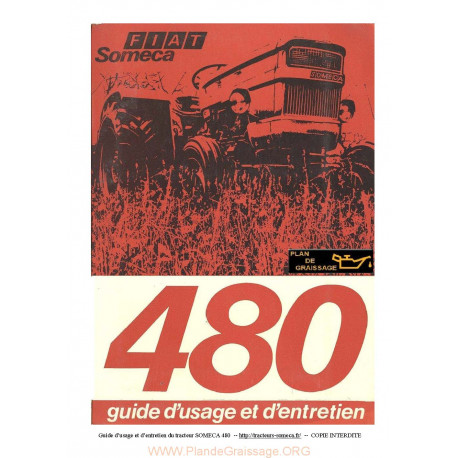 Someca 480 Tracteur Guide Entretien