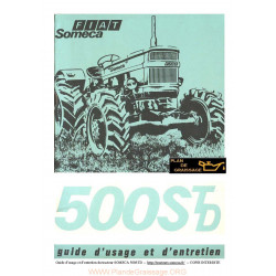 Someca 500td Tracteur Guide Entretien