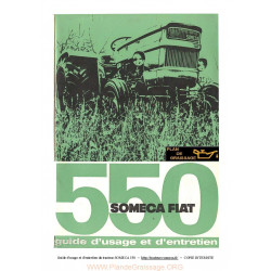 Someca 550 Tracteur Guide Usage Entretien