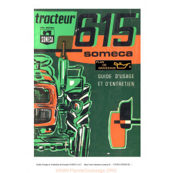 Someca 615 Tracteur Guide Entretien