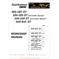 Someca 640 540 500 480 Dt Tracteur Workshop Manual