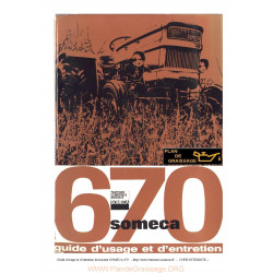 Someca 670 Tracteur Guide Entretien
