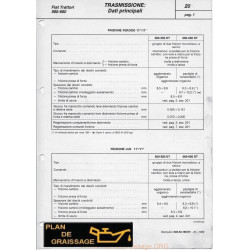 Someca 680 580 Tracteur Trasmissione Italian