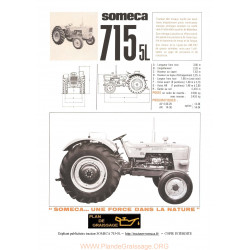 Someca 715 5l Tracteur Info