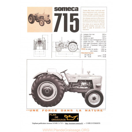 Someca 715 Tracteur Info