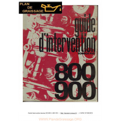 Someca 800 900 Tracteur Guide Intervention