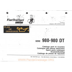 Someca 980 Dt Tracteur List Pieces