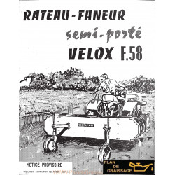 Someca F 58 Rateau Faneur