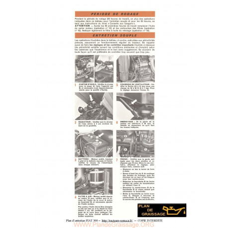 Someca Fiat 300 Tracteur Plan