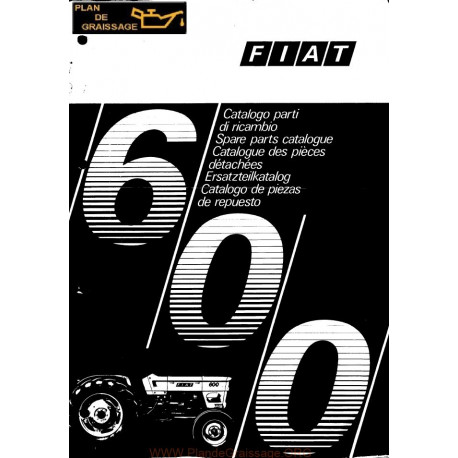 Someca Fiat 600 Tracteur Catalogue Pieces