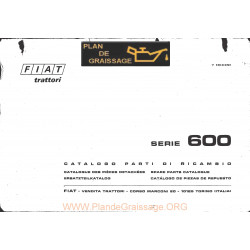 Someca Fiat 600 Tracteur List Pieces