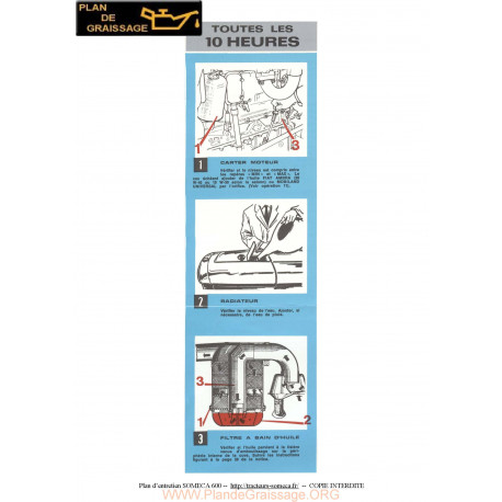 Someca Fiat 600 Tracteur Plan