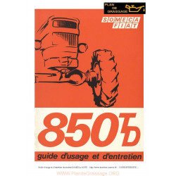 Someca Fiat 850 Dt Tracteur List Pieces
