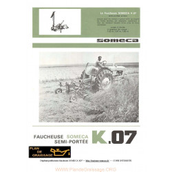 Someca K 07 Faucheuse