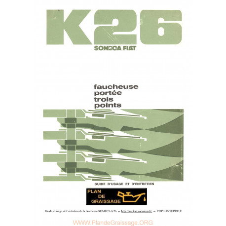 Someca K 26 Faucheuse