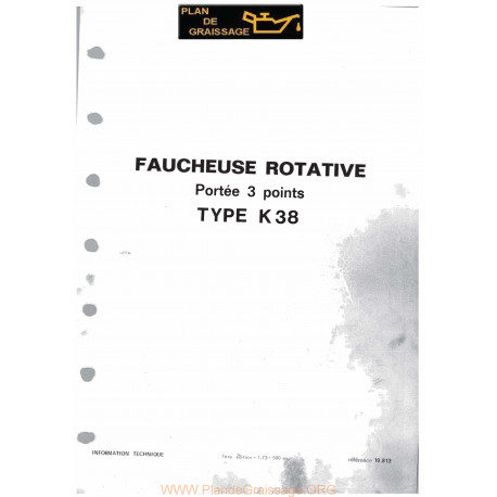 Someca K 38 Faucheuse Rotative