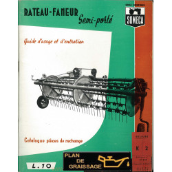 Someca L 10 K2 Rateau Faneur