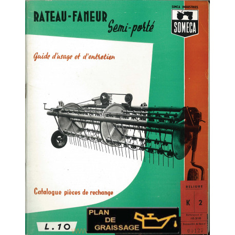 Someca L 10 K2 Rateau Faneur