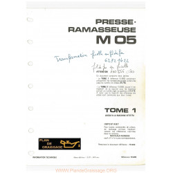 Someca M 05 Ramaseuse Pieces