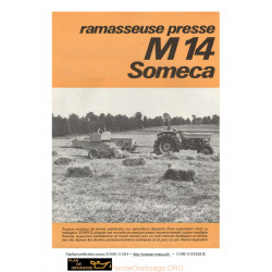 Someca M 14 Ramasseuse Pieces
