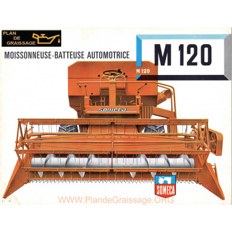 Someca M120 Moissonneuse Batteuse Info