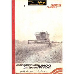 Someca M182 Moissonneuse Batteuse Guide Entretien