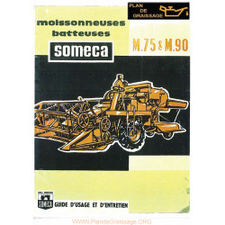 Someca M90 M75 Moissonneuse Batteuse