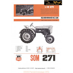 Someca Som 271 Tracteur Technique