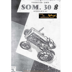 Someca Som 30b Tracteur Moteur 605 D 017