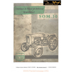 Someca Som 30b Tracteur Pieces Rechange