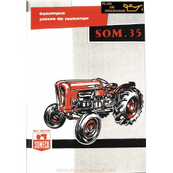 Someca Som 35 Tracteur Catalogue Pieces Rechange