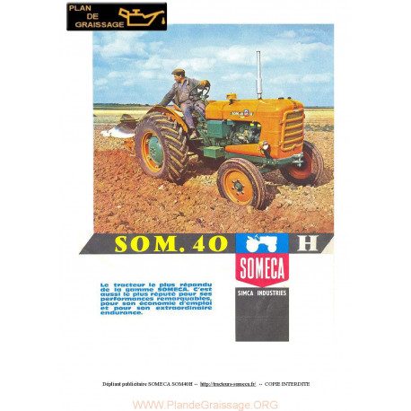 Someca Som 40h Tracteur Info