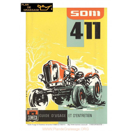 Someca Som 411 Tracteur Guide Entretien