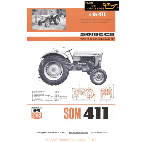 Someca Som 411 Tracteur Info
