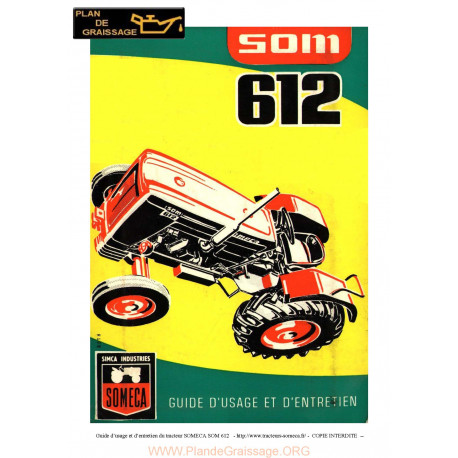 Someca Som 612 Tracteur Guide Usage