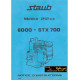 Staub 6000 Stx 700 Moteur Motoculteurs