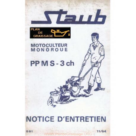 Staub Ppms 3ch Motoculteurs