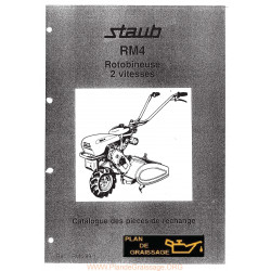 Staub Rm4 2v Rotobineuse Motoculteurs