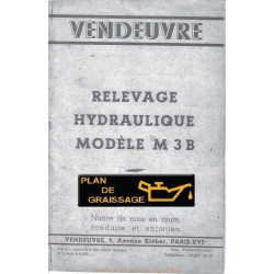 Vendeuvre M3b Notice