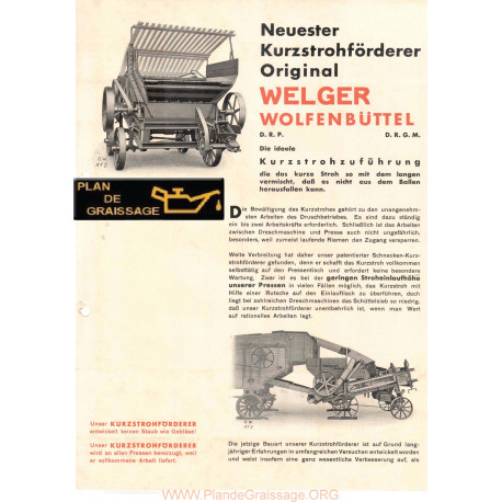 Welger Pressepaille