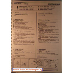 Aisan 26 30 28 32 Mitsubishi Colt Lancer Tredia Cordia Galant Space Wagon Carburator