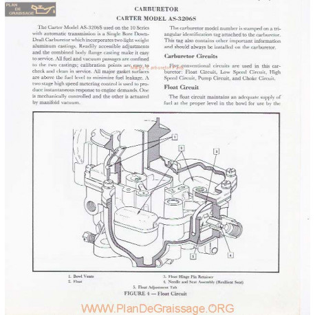 Carter As 3206s Carburetor