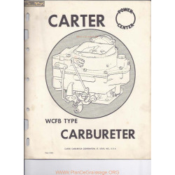 Carter Wcfb Usa 3566 Manual 1952