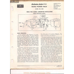 Delco Rochester 2g 2gc Tripple 1958 9d 10a