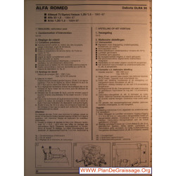 Dellorto Dlra 36 Affa Romeo Alfasud 33 Arna Carburator