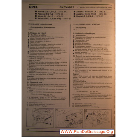 Gm Varajet Ii Opel Kadett Ascona Manta Rekord Carburator