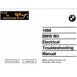Bmw M3 E30 Electrical Troubmeshooting 1988